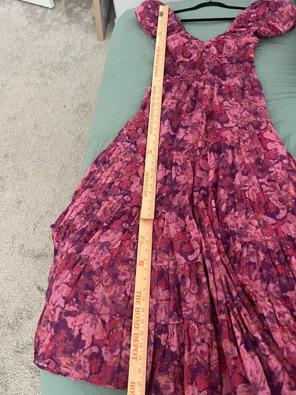 Free People Sun-Drenched Maxi Dress | Cottagecore Romantic Floral | Medium